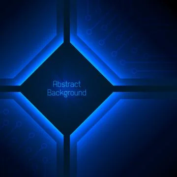 Deep blue abstract background. Stock Illustration