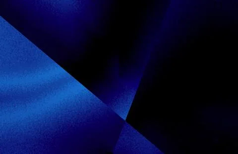 Deep blue abstract background with sharp geometric divisions and textured s.. Stock Photos