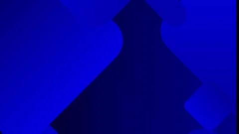Deep blue abstract geometric shapes background motion Stock Footage 327473213