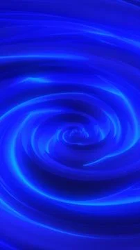 Deep blue abstract vortex with glowing spiral waves, smooth motion, and fut.. Stock Illustration