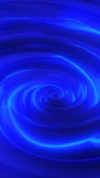 Deep blue abstract vortex with glowing spiral waves, smooth motion, and fut.. Stock Illustration