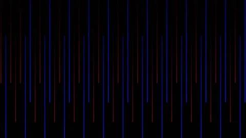 Deep Blue and Red Minimal Cyberpunk Pattern Neon Rods Background VJ Loop in  Stock Footage 344099678
