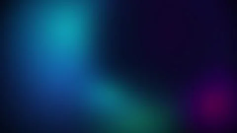 Deep blue and teal abstract gradient background with soft glowing light effec 動画素材 336365057