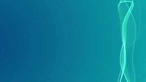 Deep Blue and Turquoise Spectrum Wave Animation Stock Footage 314354980