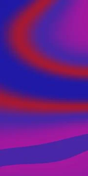 Deep blue and violet fields are crossed by sweeping red, magenta, and purpl.. Illustrazione stock
