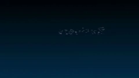 Deep blue background with different words, which deal with business. Close up Stock Footage 105198375