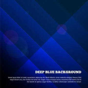 Deep blue background Illustrazione stock