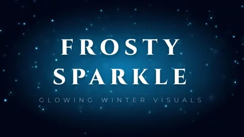 Deep blue bokeh background abstract luminous cosmic star field video loop 動画素材 337577216
