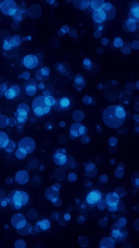 Deep Blue Bokeh Drift Video stock 311138464