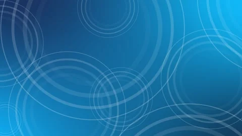 Deep Blue Concentric Ripples Water Effect Background Stock Footage 320396402