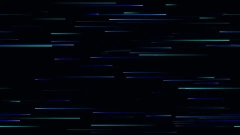 Deep Blue Data Flow Motion Loop Stock Footage 341348630