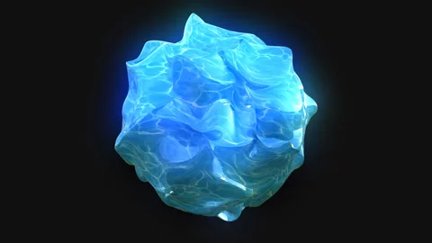 Deep blue drop animation motion graphic Video stock 239302423