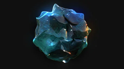 Deep blue drop animation motion graphic Stock Footage 240070527