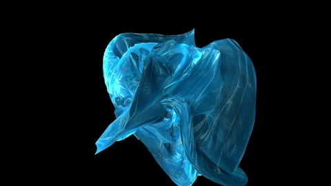 Deep blue drop animation motion graphic Video stock 243447255