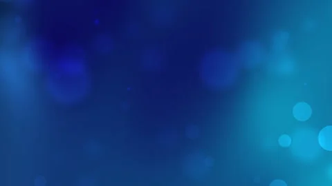 Deep Blue Fade Abstract Background With Soft Glowing Bokeh Light Effects Vidéo 302971612