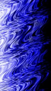 Deep blue glowing fluid silk abstract wave 스톡 일러스트