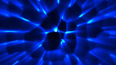 Deep blue glowing liquid background 2 Video stock 34397268