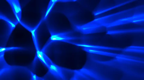 Deep blue glowing liquid background 3 Stock Footage 34397745