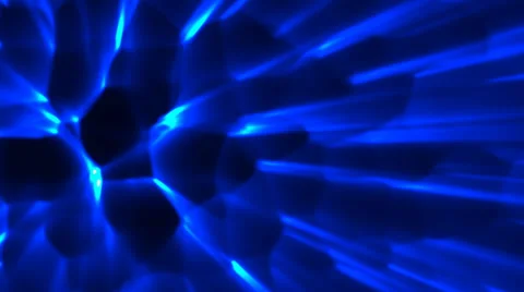 Deep blue glowing liquid background 4 Stock Footage 34397829
