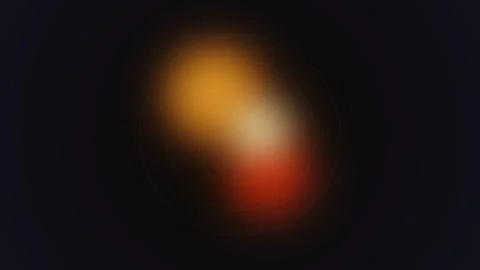 Deep blue glowing orb ambient background loop Video stock 345744893