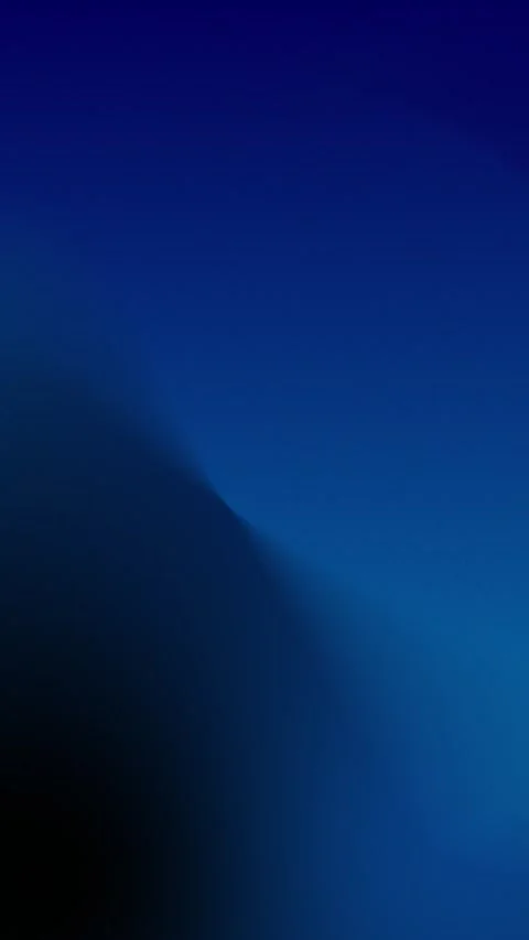 Deep blue gradient abstract with smooth curves. Seamless loop background. 4K. Stockbeeldmateriaal 309701509