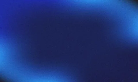 Deep blue gradient background, with grainy texture, and soft light, diffusi.. Ilustração Stock