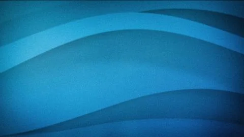 Deep blue gradient background with smooth flowing curves and a subtle grain.. Illustrazione stock