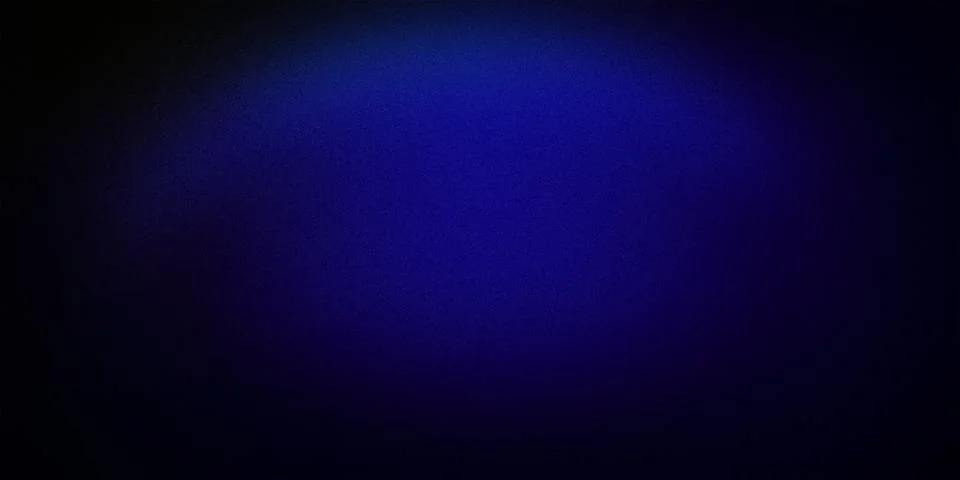 Deep blue gradient background with subtle black undertones, creating a mood.. Illustrazione stock