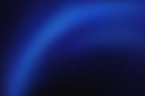 Deep blue gradient fades into black. Soft glow curves gently across the frame Stock Illustration