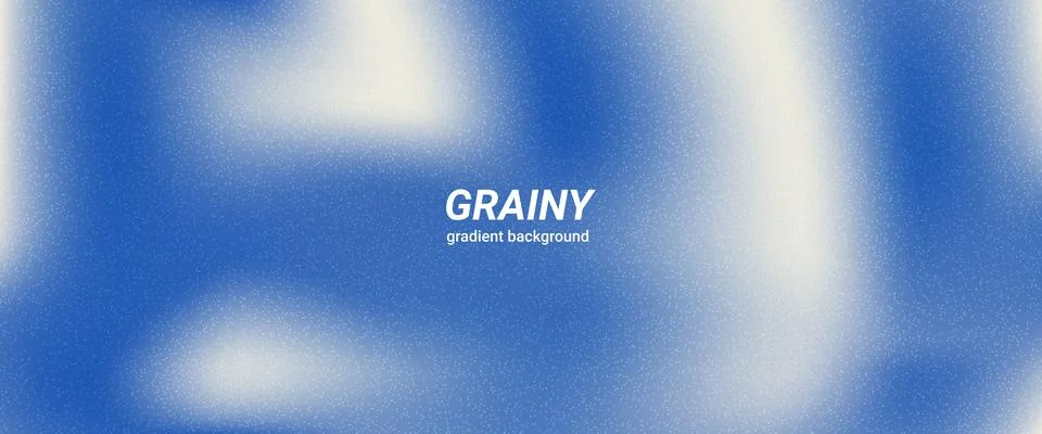 Deep blue grain gradient with white spots. Noisy sky background with blur sand Stock Illustration