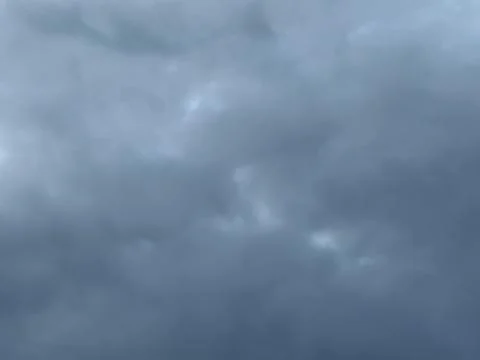 Deep Blue Gray Storm Clouds Stock Photos
