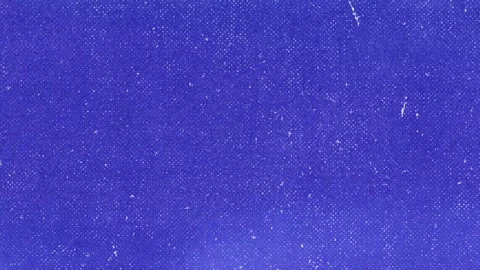 Deep Blue Heavy Grain Halftone Grunge Texture with Print Noise and Distress Stock Footage 328742790