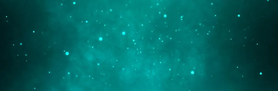 Deep Blue Horizonta Dramatic Background With Beautiful Universe Dust with Sta Stock Illustration