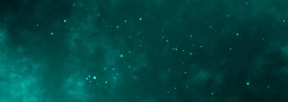 Deep Blue Horizonta Dramatic Background With Beautiful Universe Dust with Sta 스톡 일러스트