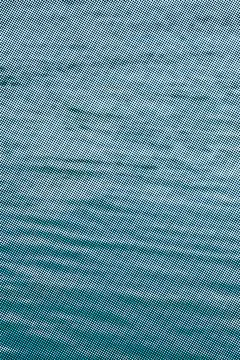 Deep Blue Ocean Halftone Texture Retro Water Surface Dotted Print Stock Illustration