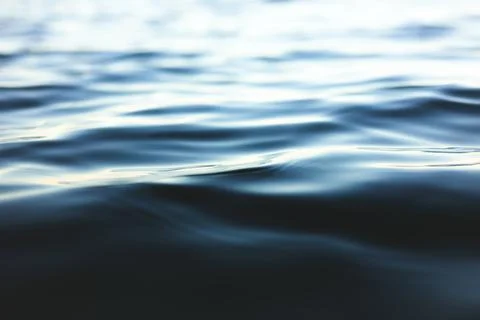Deep blue ocean water as background 库存照片