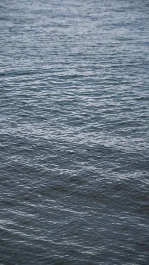 Deep blue ocean water surface background Video stock 326226061