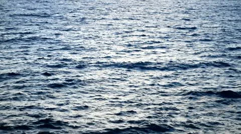 Deep Blue Ocean Waves Stock Footage 10726933