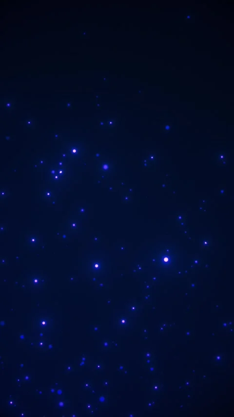 Deep Blue Particles Video stock 311312549