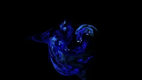 Deep blue pattern abstract motion background Stock Footage 71001867