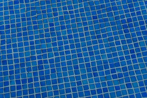 Deep blue pool water surface. Stock Photos