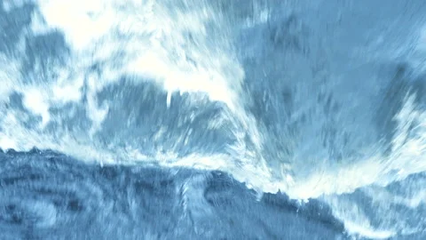 Deep Blue Raging Waters Video stock 143878010