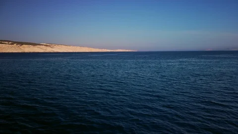 Deep blue sea 4K UHD Stock Footage 128300002