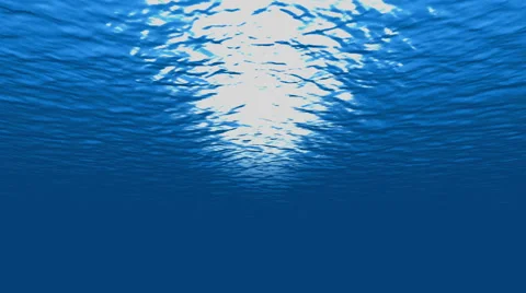 Deep Blue Sea Underwater Stock Footage 44902421