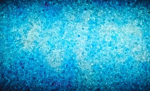 Deep blue self-illumination background of expanded polystyrene. Colored patches  Stock Photos