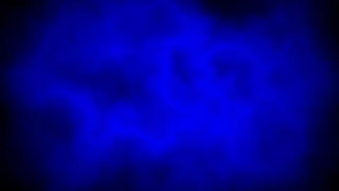 Deep Blue Sheen Swirling Soft Mist Fog Fluid Abstract Motion Background Loop Stock Footage 76526762