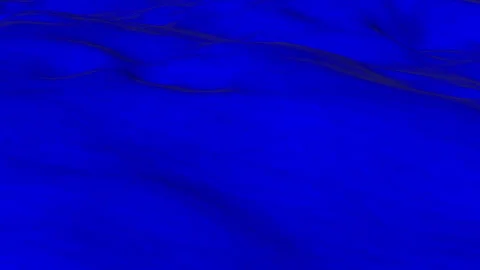 Deep Blue Silk Fabric Rippling in Elegant Abstract Waves Stock Footage 341875469