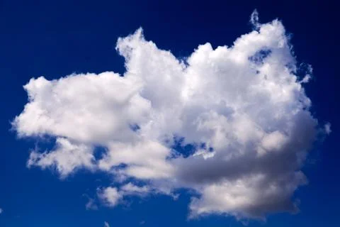 Deep blue sky Stock Photos