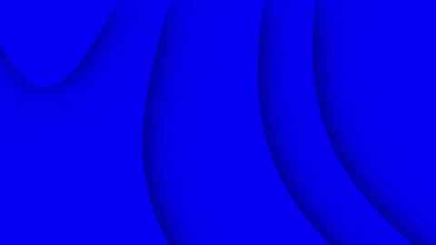 Deep Blue Smoothly Curving Abstract Background Loop Stock Footage 327474159