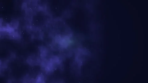 Deep blue space nebula motion with glowing distant stars background in dyna.. Stock-Footage 348169765